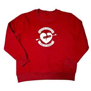 NWOT The Wishing Elephant Cupid Sweatshirt Size S